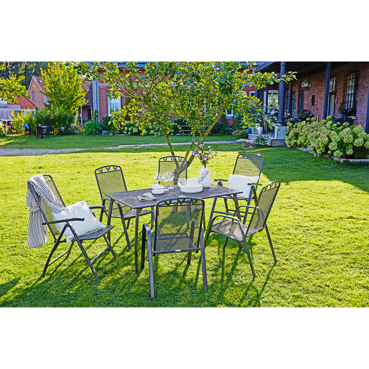 Greemotion Testrut Gartentisch Toulouse ca 140 x 72 x 90 cm Bild 2