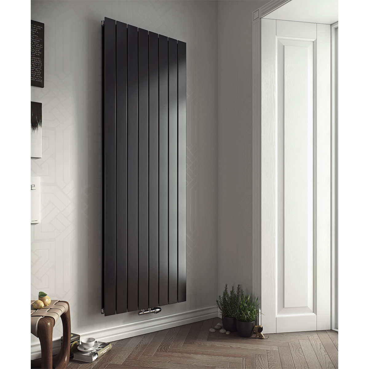Ximax Raumheizkörper P1 Duplex 1800 x 670 mm 1773 Watt Mittenanschluss Anthrazit
