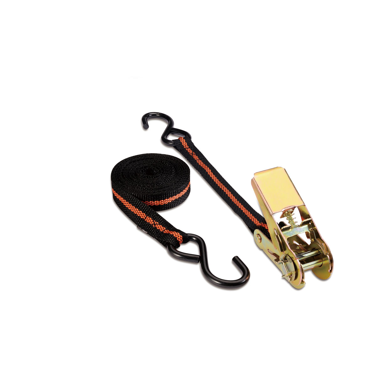 Basic Ratschenzurrgurt mit Haken 5 m Basic Ratschenzurrgurt mit Haken 5 m