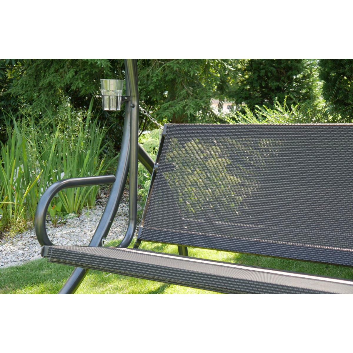 Angerer Freizeitmöbel GmbH Hollywoodschaukel „Elegance Tolar“, beige Bild 4