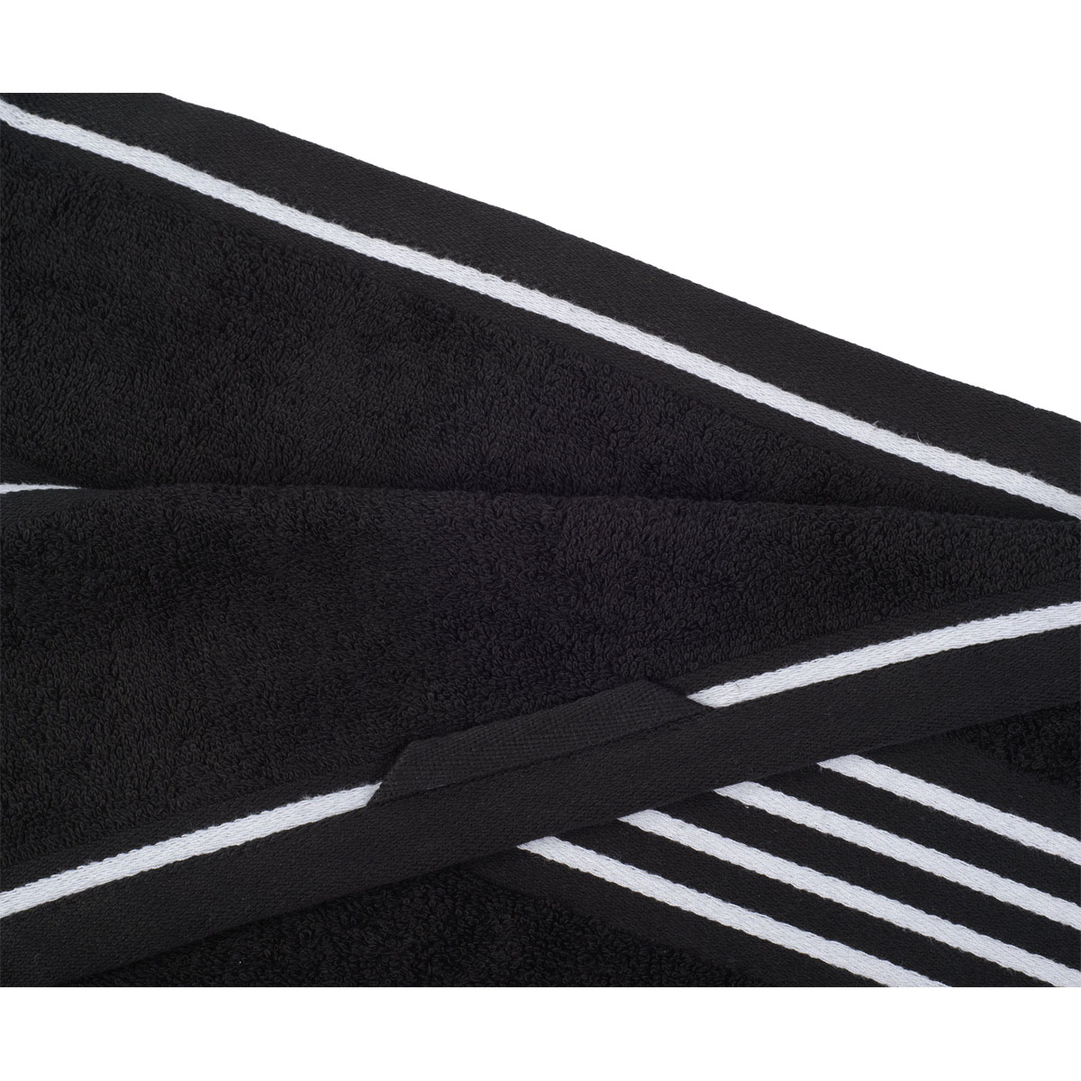 Gözze Frottier-Duschtuch Rio 70 x 140 cm schwarz vollfarbig Bild 2