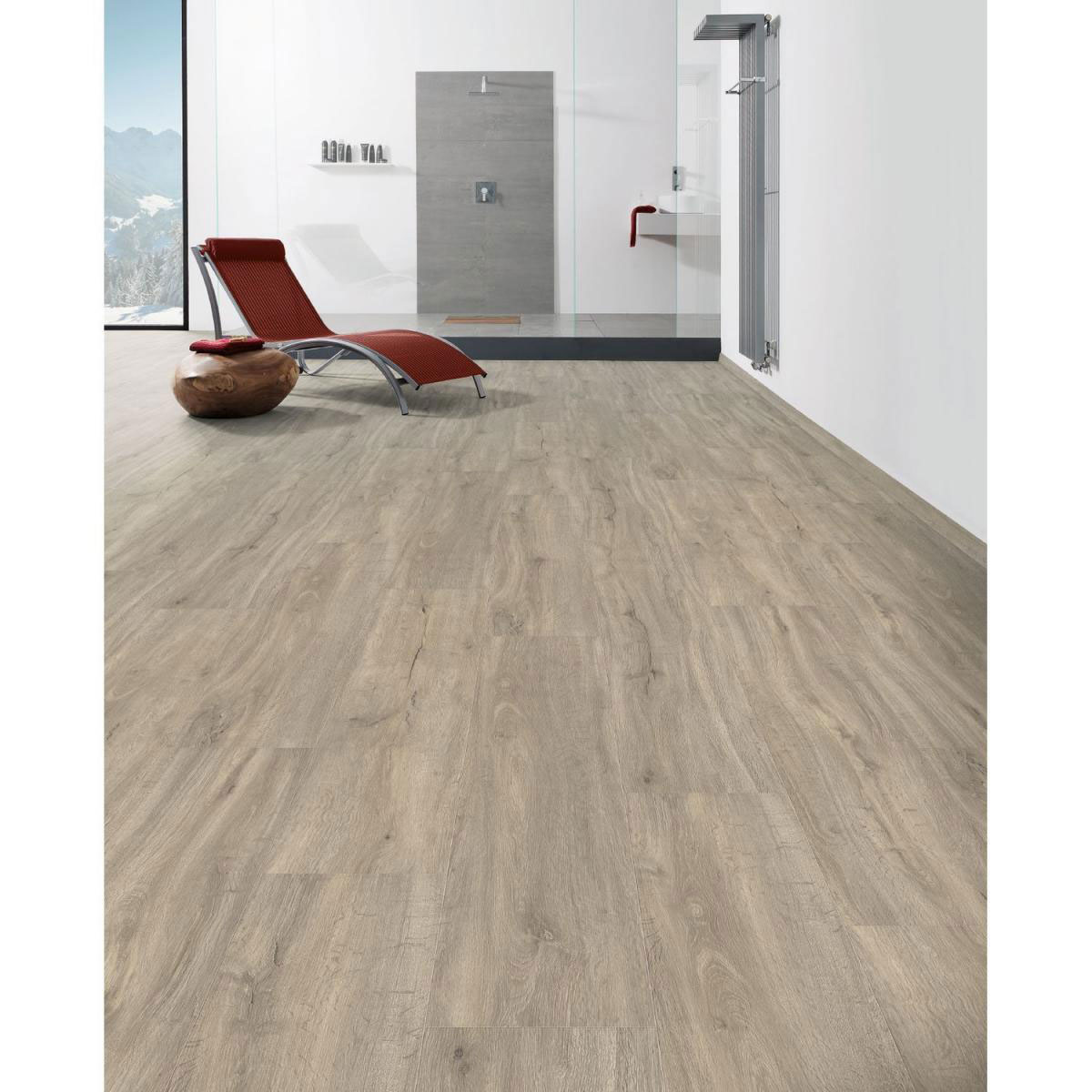 Haro Designboden Hydrostar Landhausdiele Eiche Trient grau Bild 2