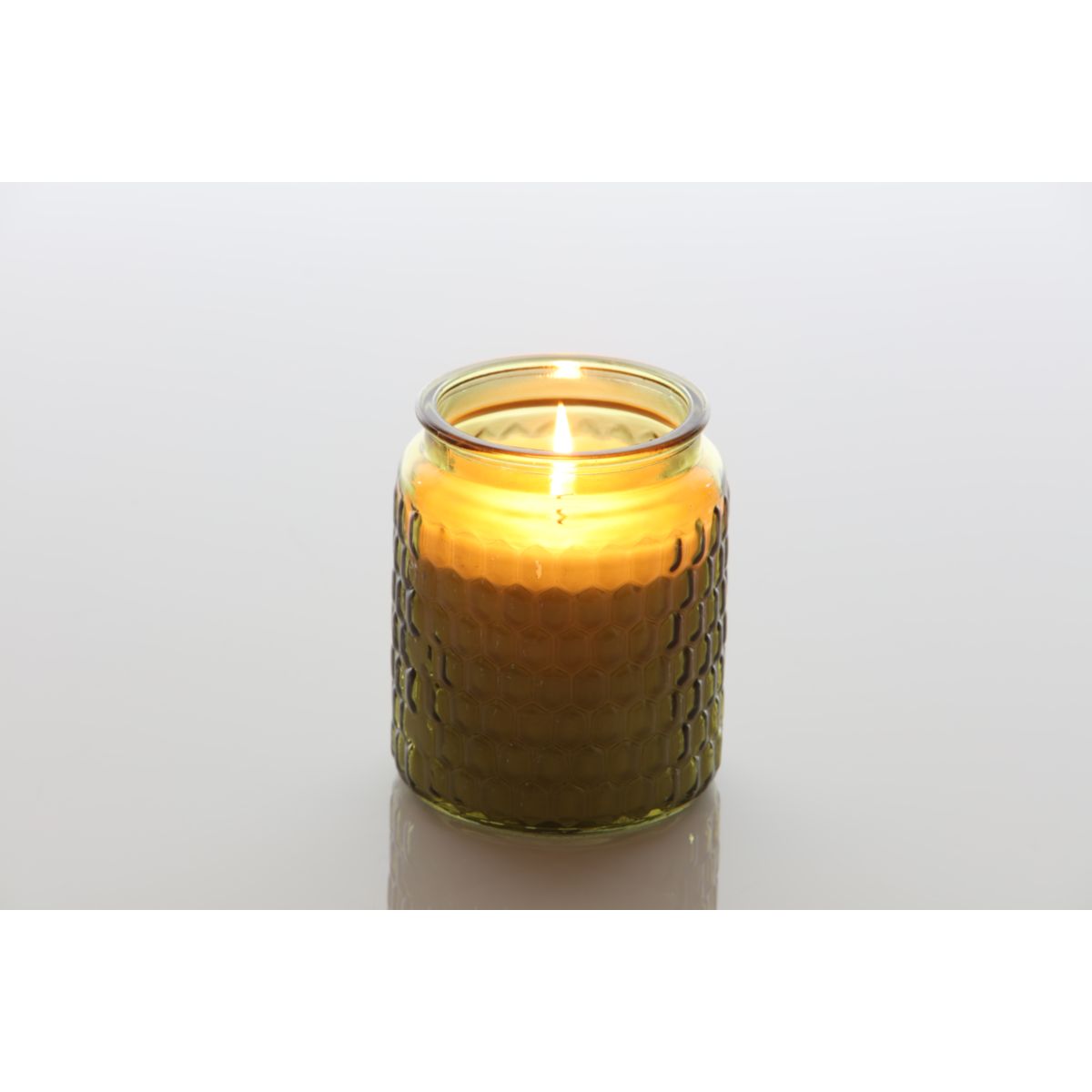 Flower Power Citronellakerze MASSICCIO im Glas 10 x 12 cm Bild 2