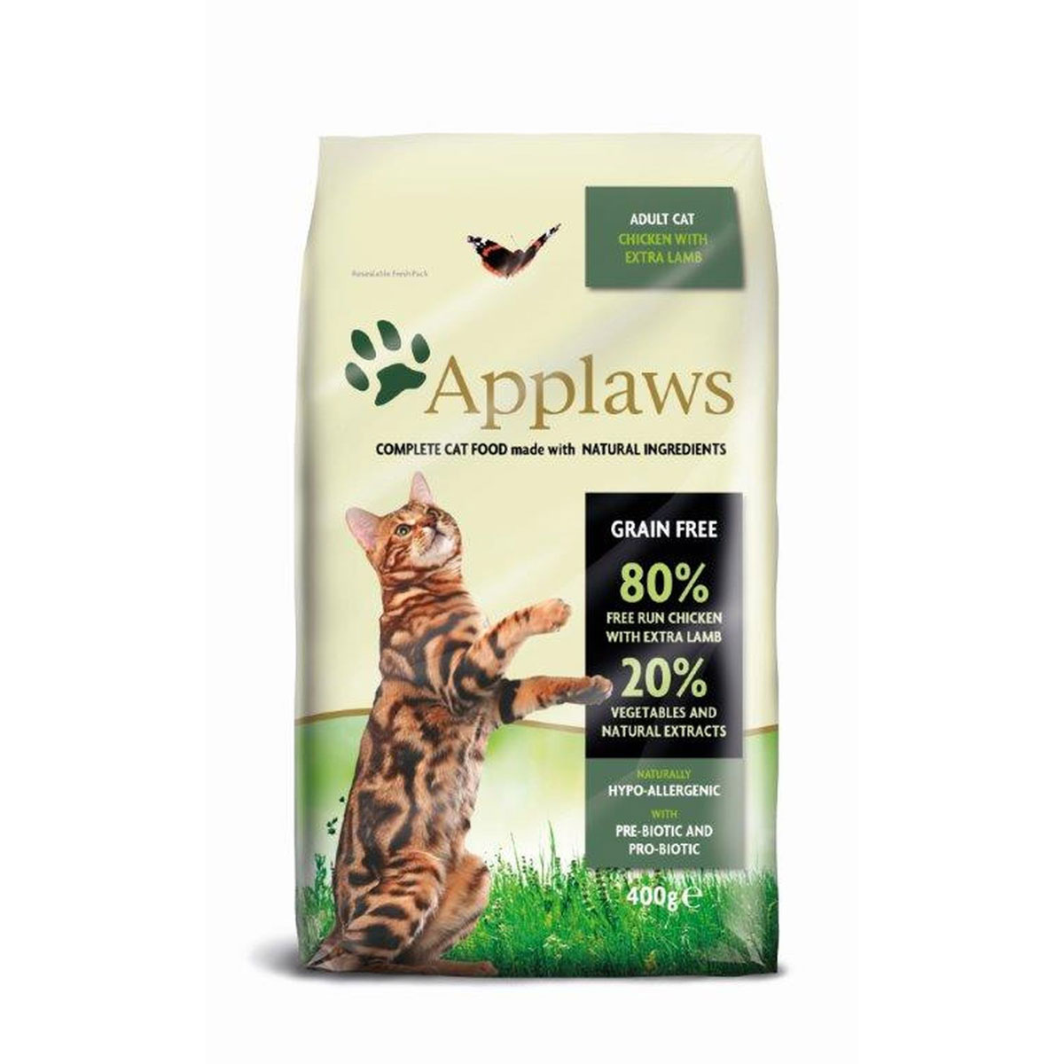Applaws Trockenfutter Huhn und Lamm 400g