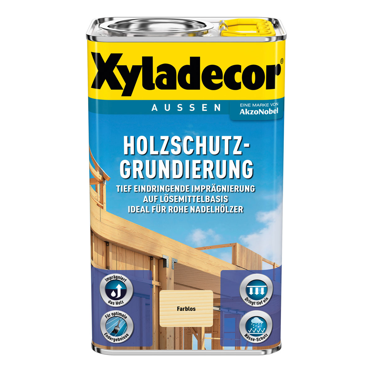 Xyladecor Holzschutz-Grundierung farblos 2,5 L