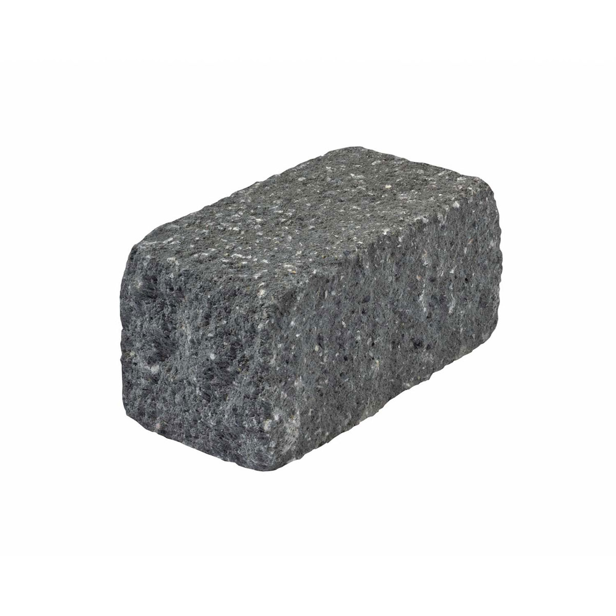 Diephaus Mauerstein Cup-Kombi schwarz 25 x 12,5 x 12,5 cm