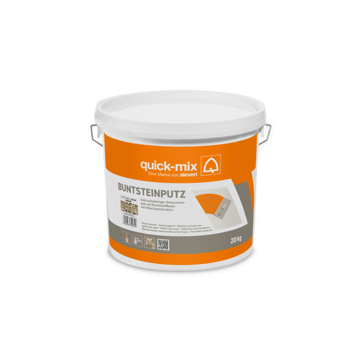 Buntsteinputz natur 20 kg