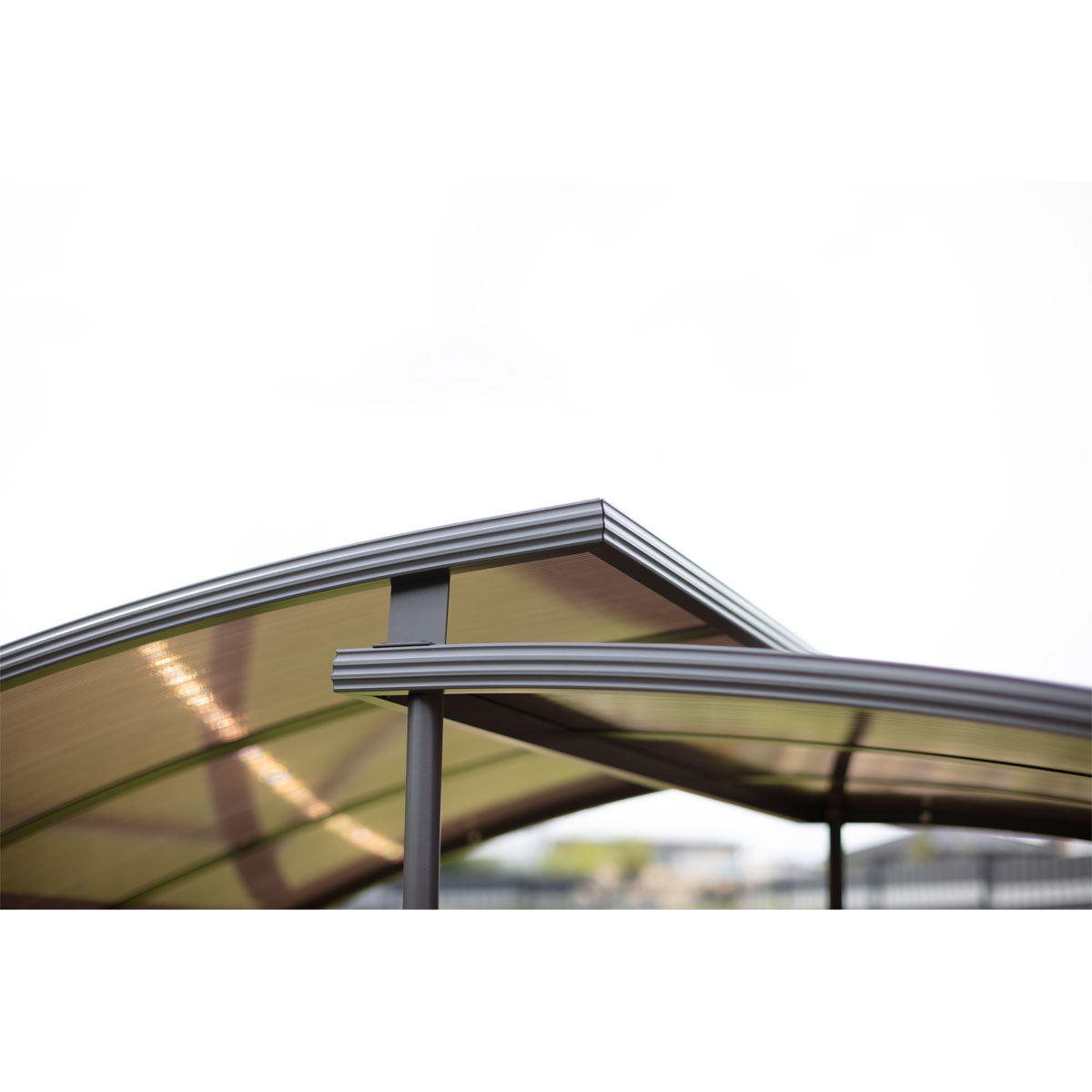 Haveson Grillpavillon Portland 240 x 230 x 150 cm anthrazit Bild 4