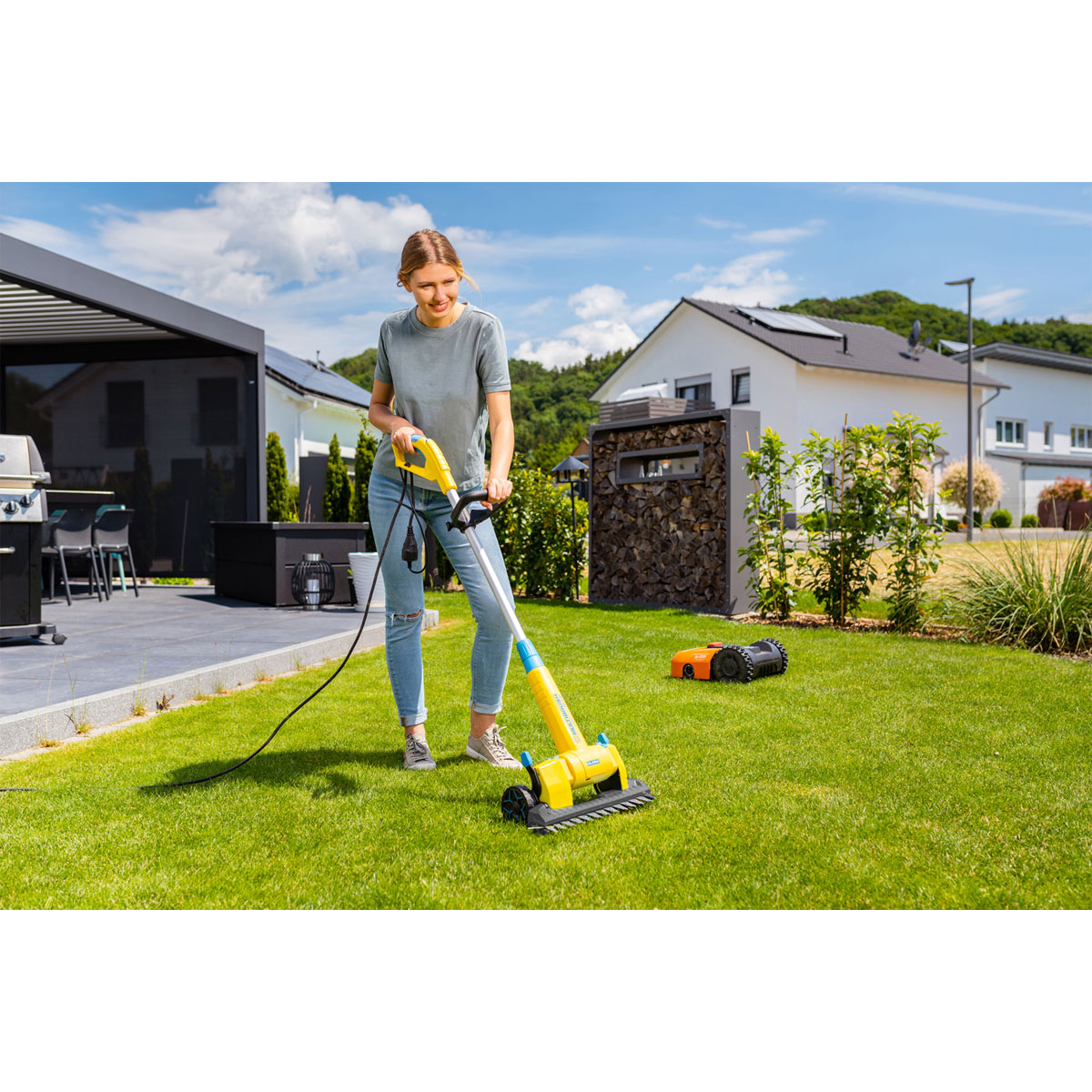 Gloria Multifunktionale Elektrobürste MultiBrush speedcontrol PLUS inkl Stein- und Fugenbürste Bild 7