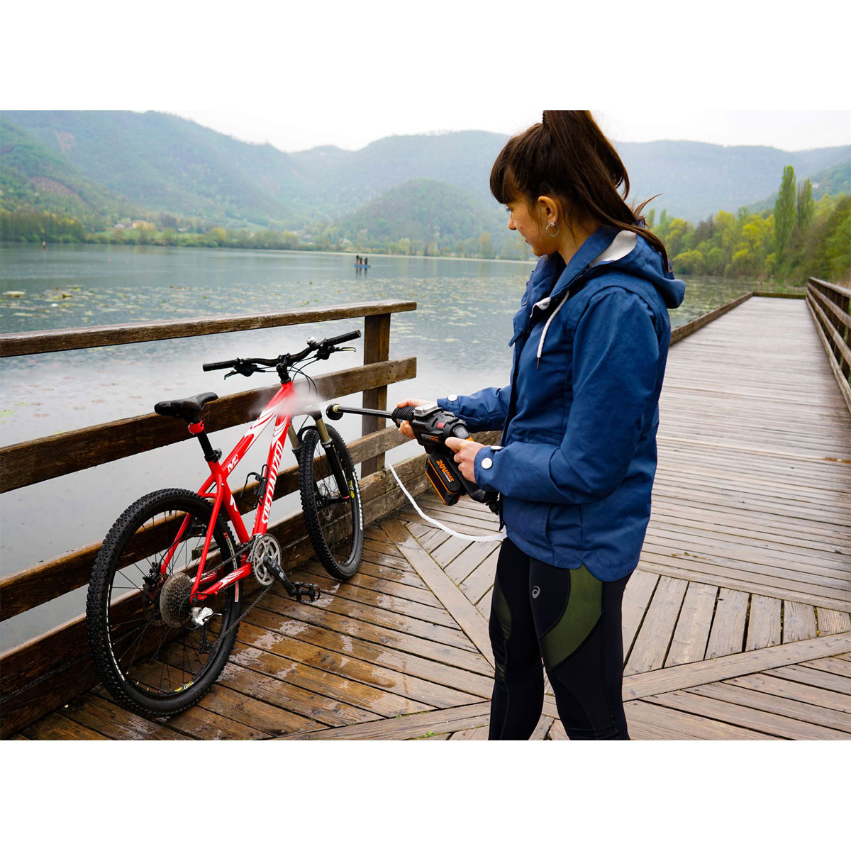 Worx Druckreiniger-Set Hydroshot 8-teilig Bild 9