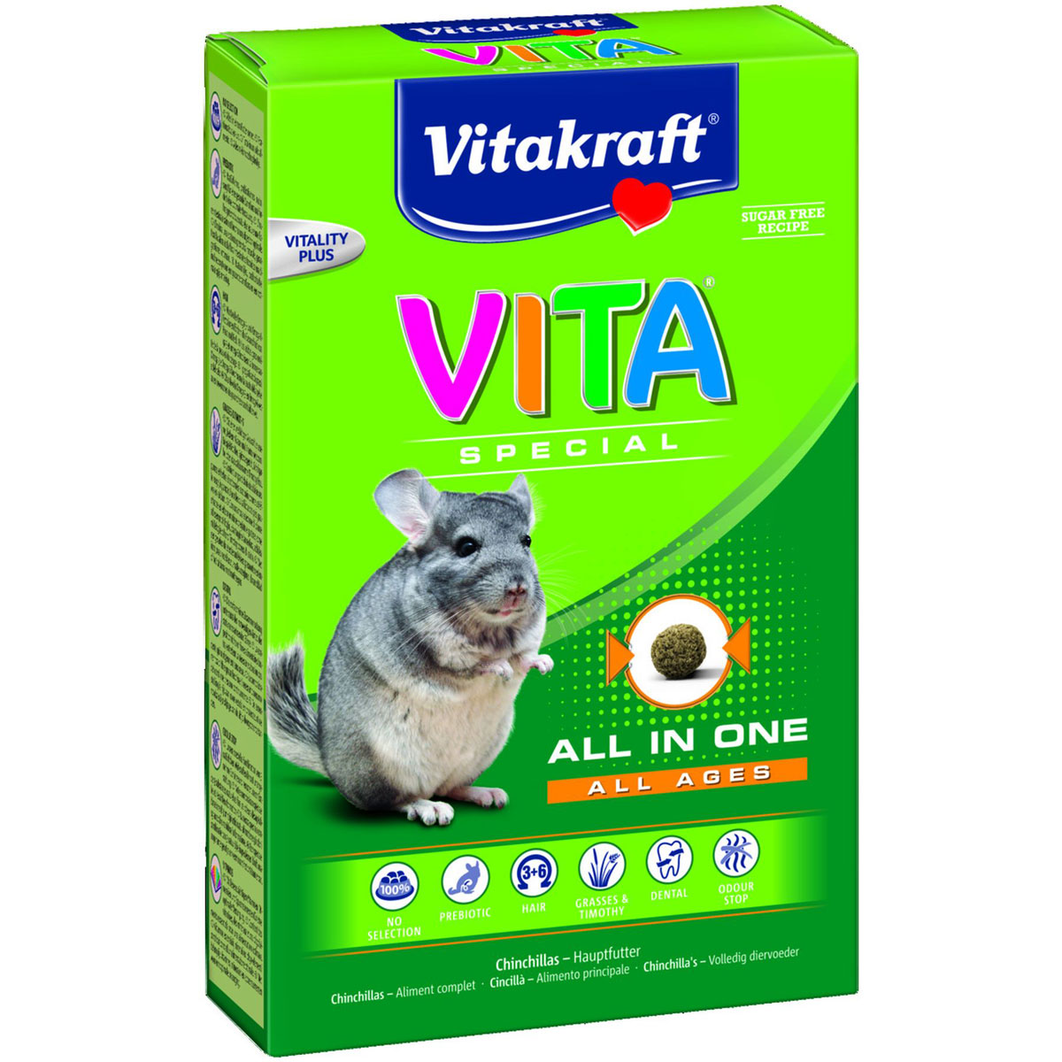 Vitakraft Nager Vita Special Regular 600g Chinchilla