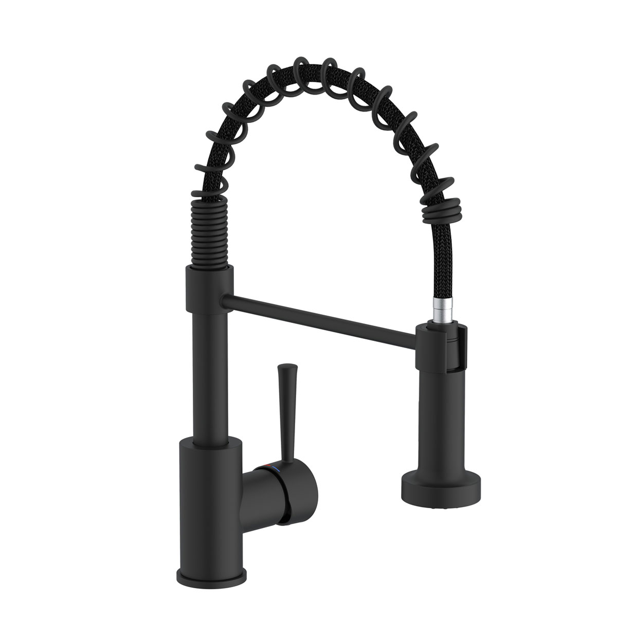 Lenz  Küchenarmatur NOVA mit Pendelbrause schwarz