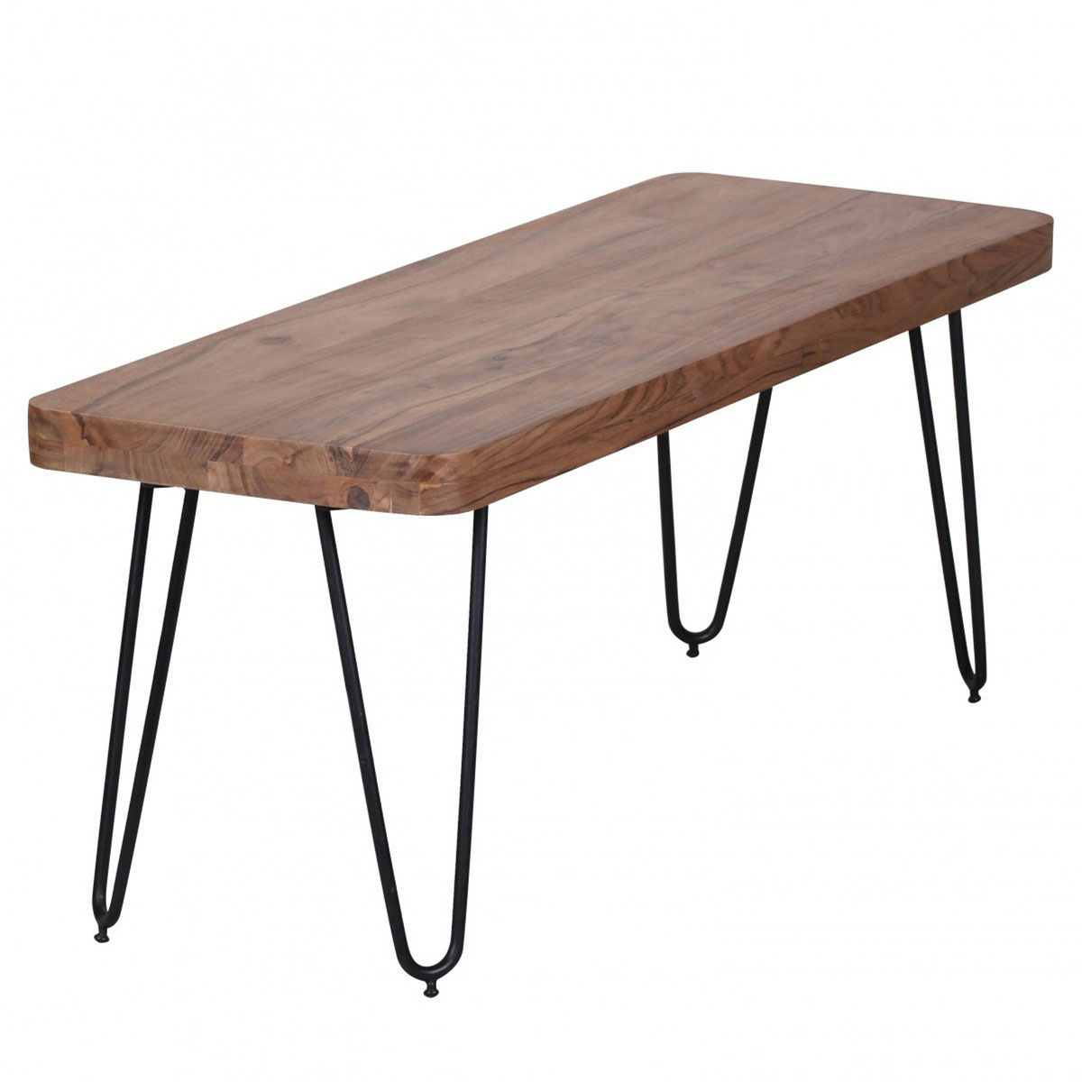 Wohnling Sitzbank 120x40x45 cm, Akazie Bild 3