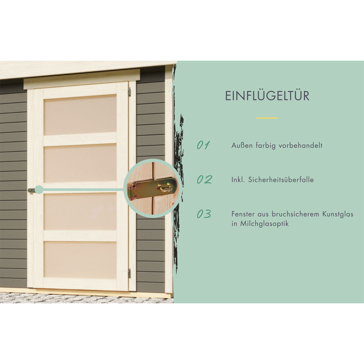 Karibu BBH Muehlentrup 2 terragrau Bild 8