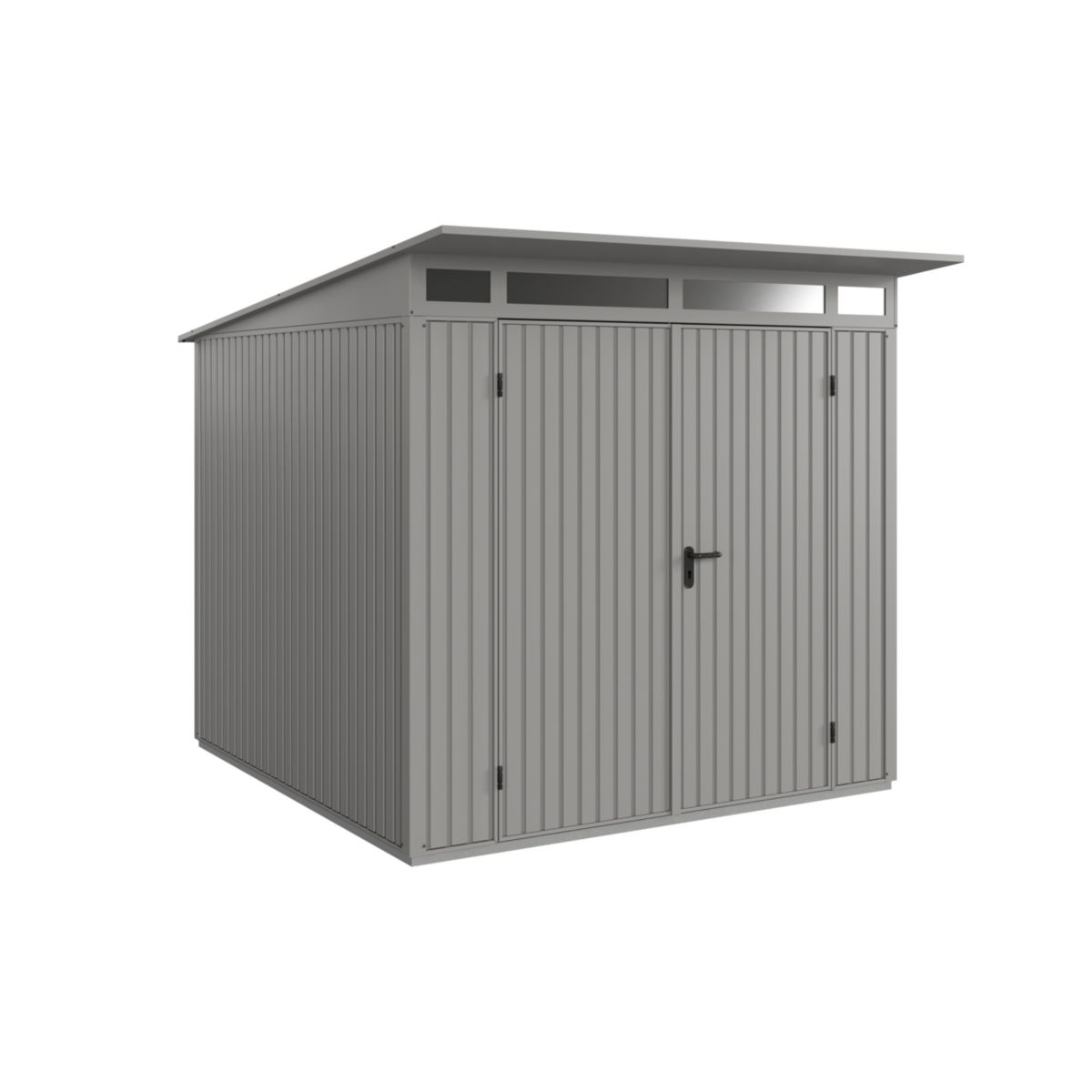 EcoStar  Gerätehaus Trend-PTyp 2RAL9007 2 flg