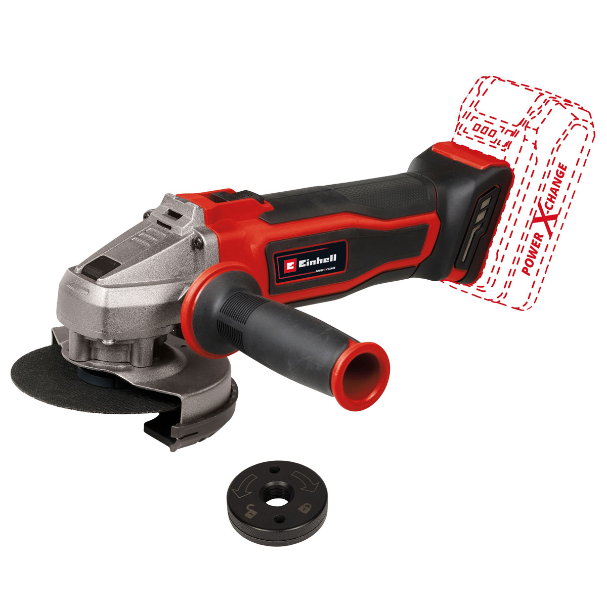 Einhell  Akku-Winkelschleifer TE-AG 18/115 Q Li Solo Bild 3