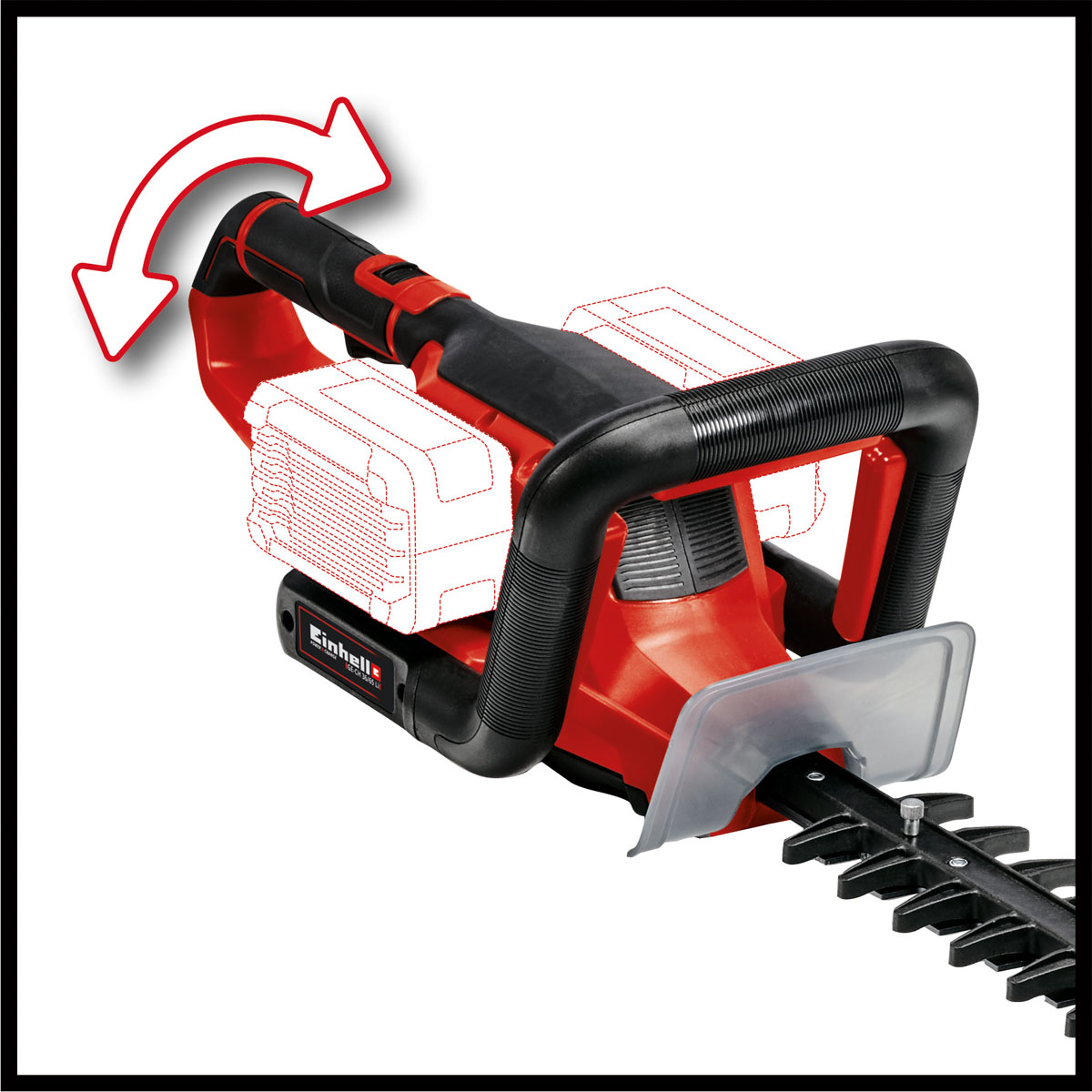 Einhell Akku-Heckenschere GE-CH 36/65 Li - Solo Bild 11