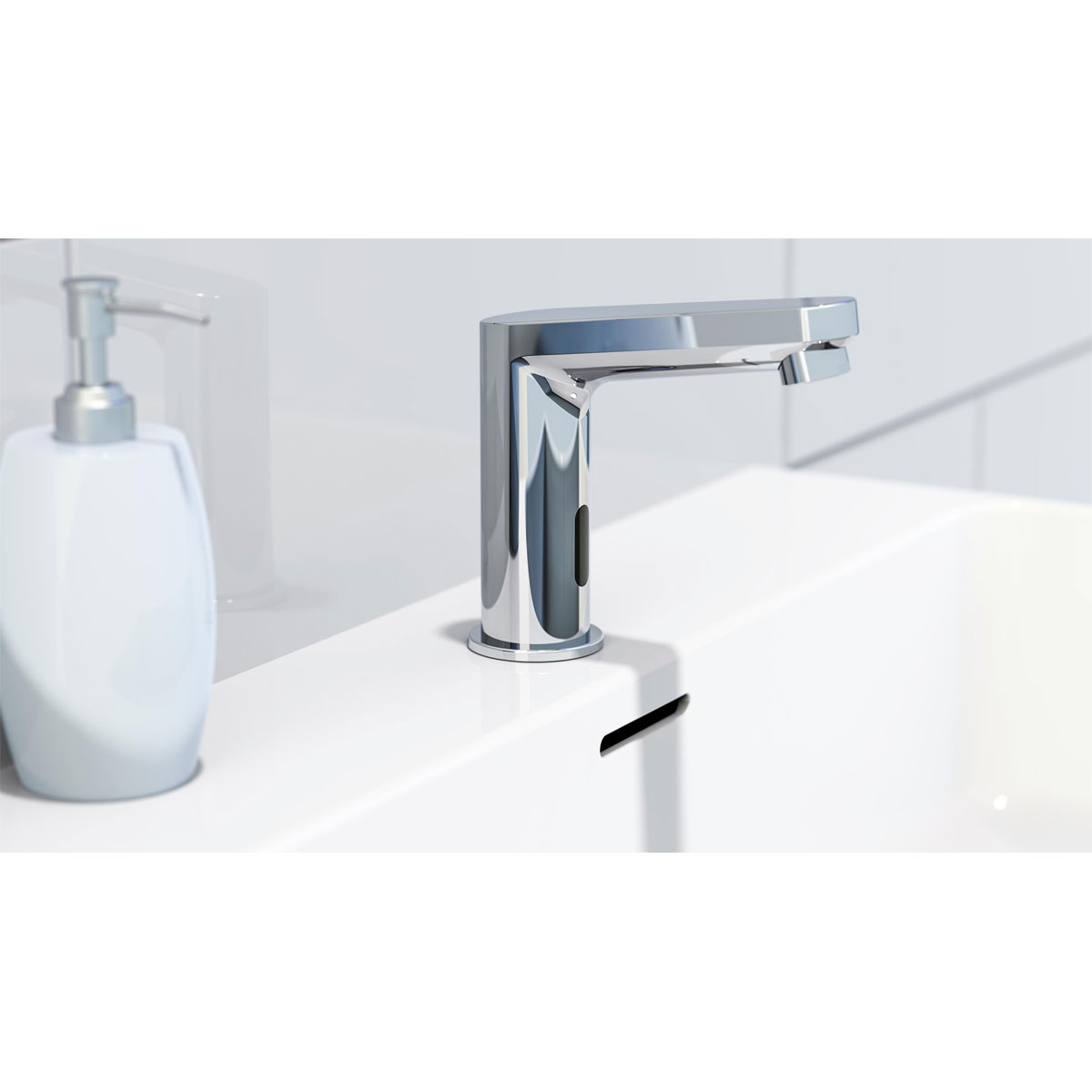 Schütte  Waschtisch-Sensorarmatur „Vital“ chrom Bild 3