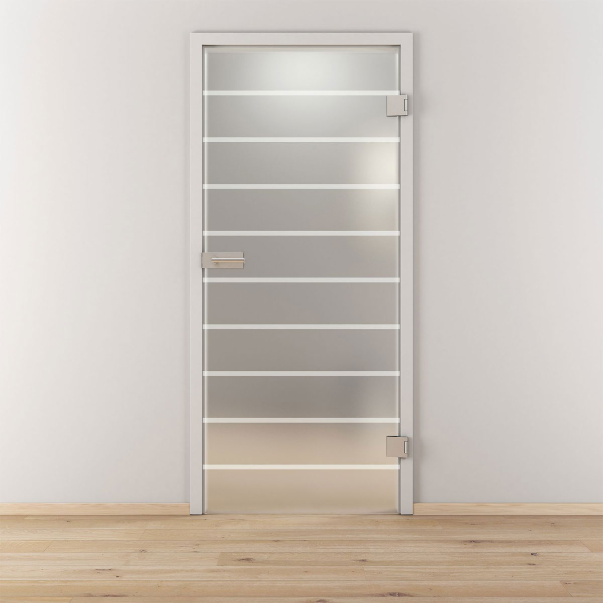 Novadoors Glasdrehtür NOVA 592 mattiert 95,9 x 197,2 cm Rechts Bild 2