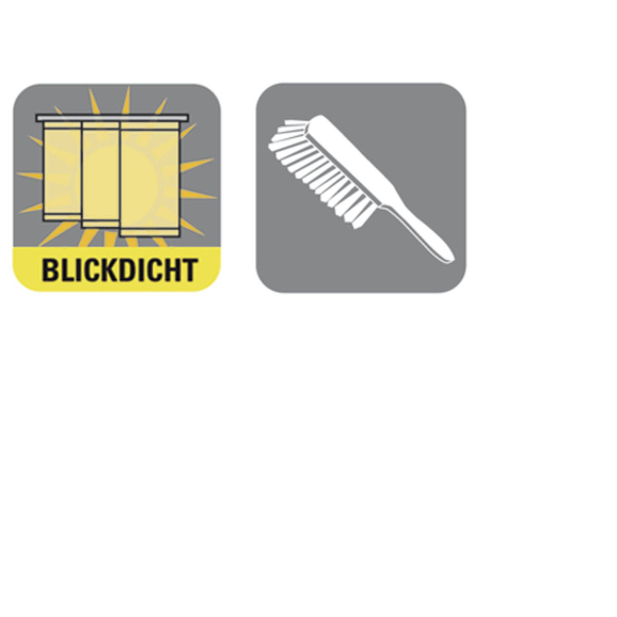 Gardinia Flächenvorhang Stoff Entry 60 x 245 cm grau Bild 4