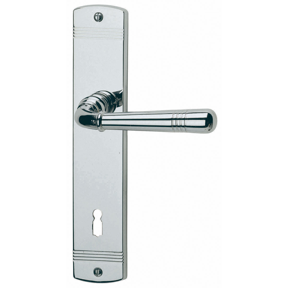 Alpertec Langschildgarnitur Sale-LS chrom