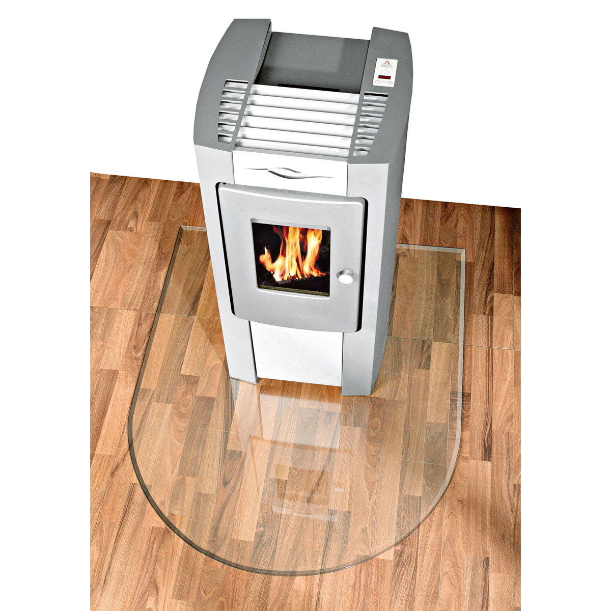 Glasbodenplatte Rundbogen 120 x 100 cm
