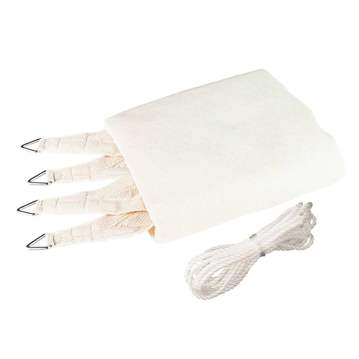 Sonnensegel Capri quadratisch 5 x 5 m weiß Bild 6