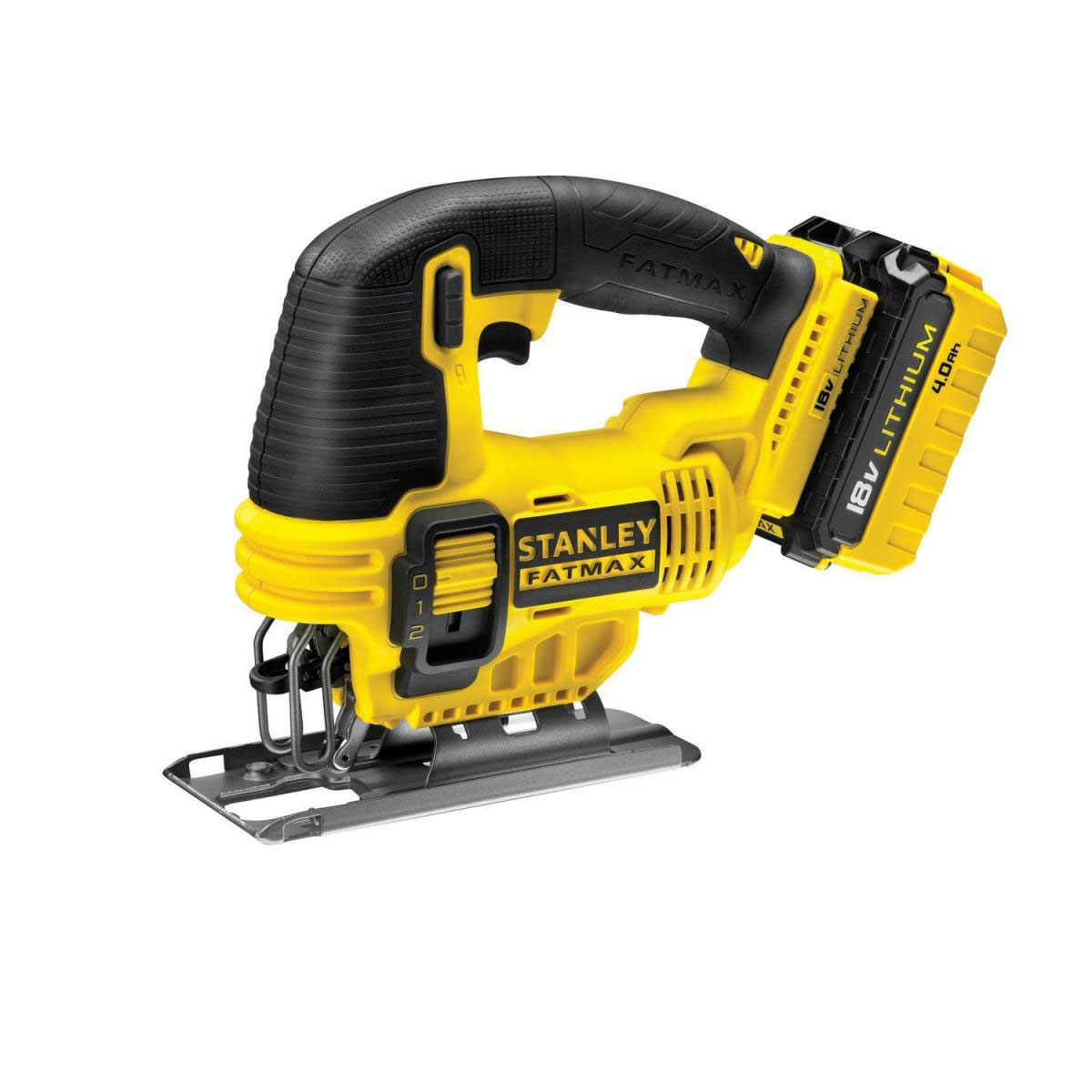 Stanley 18 V 4 Ah Pendelhubstichsäge 2 Akkus Bild 2