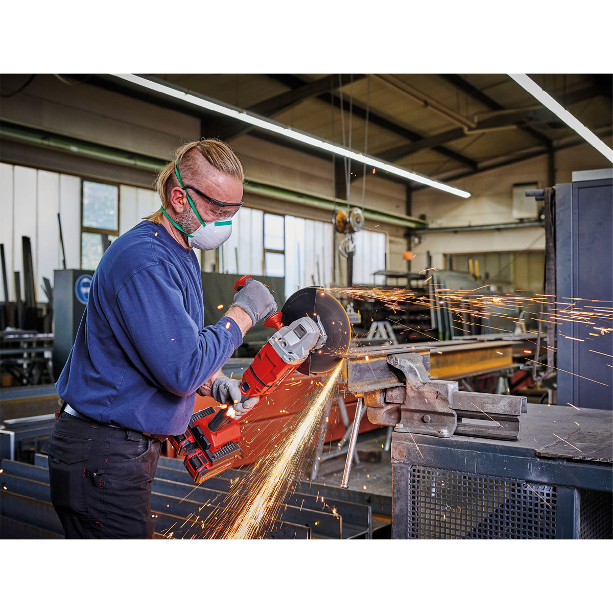 Einhell  Akku-Winkelschleifer AXXIO 36/230 Q Bild 3