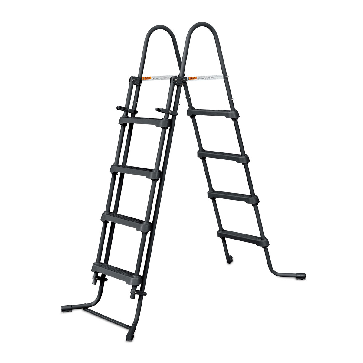 Summer Waves Elite Frame Pool 488x488x122cm Teak Optik Bild 7