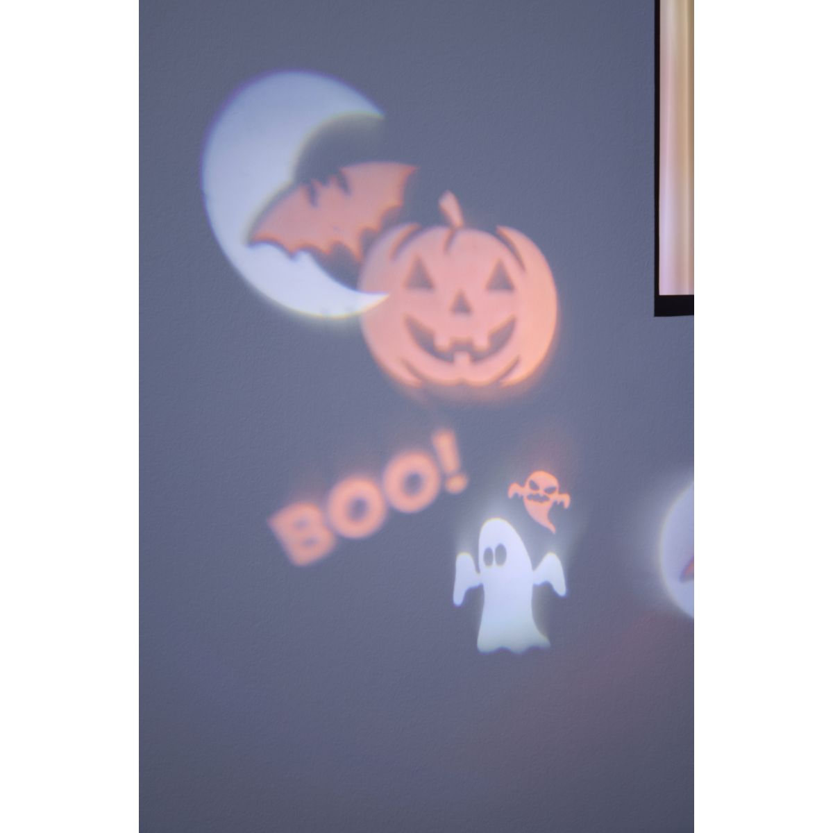 Ambientis LED-Wandprojektor mit autauschbaren Motivplatten Bild 5