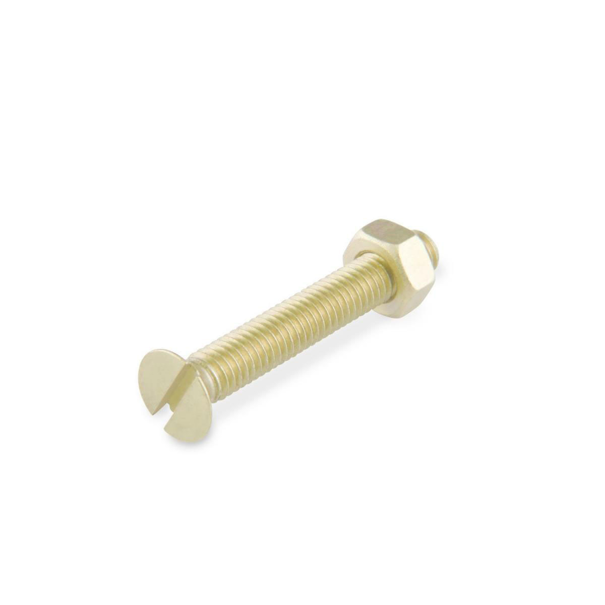 Suki Senkschraube Messing M4 x 30 mm 8 Stück Suki Senkschraube Messing M4 x 30 mm 8 Stück