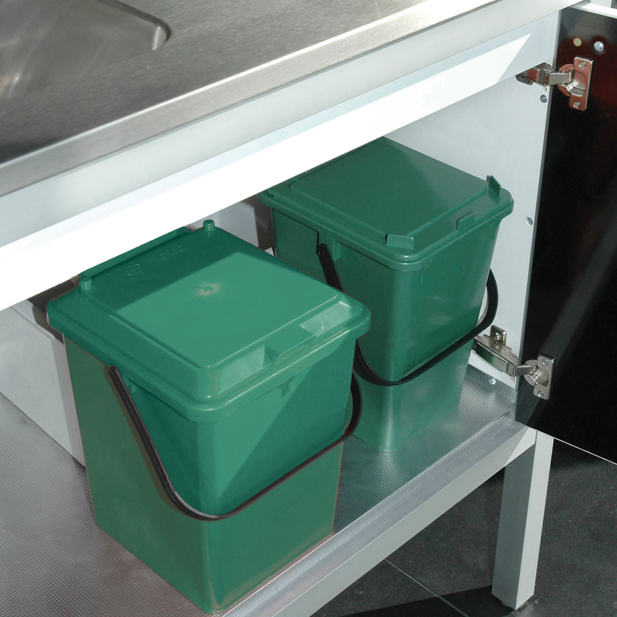 Garantia Abfalleimer für Bio-Müll 10 L grün Bild 3