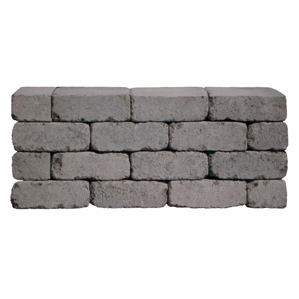 Diephaus Mauersteine Antik 28 x 21 x 7 cm Anthrazit