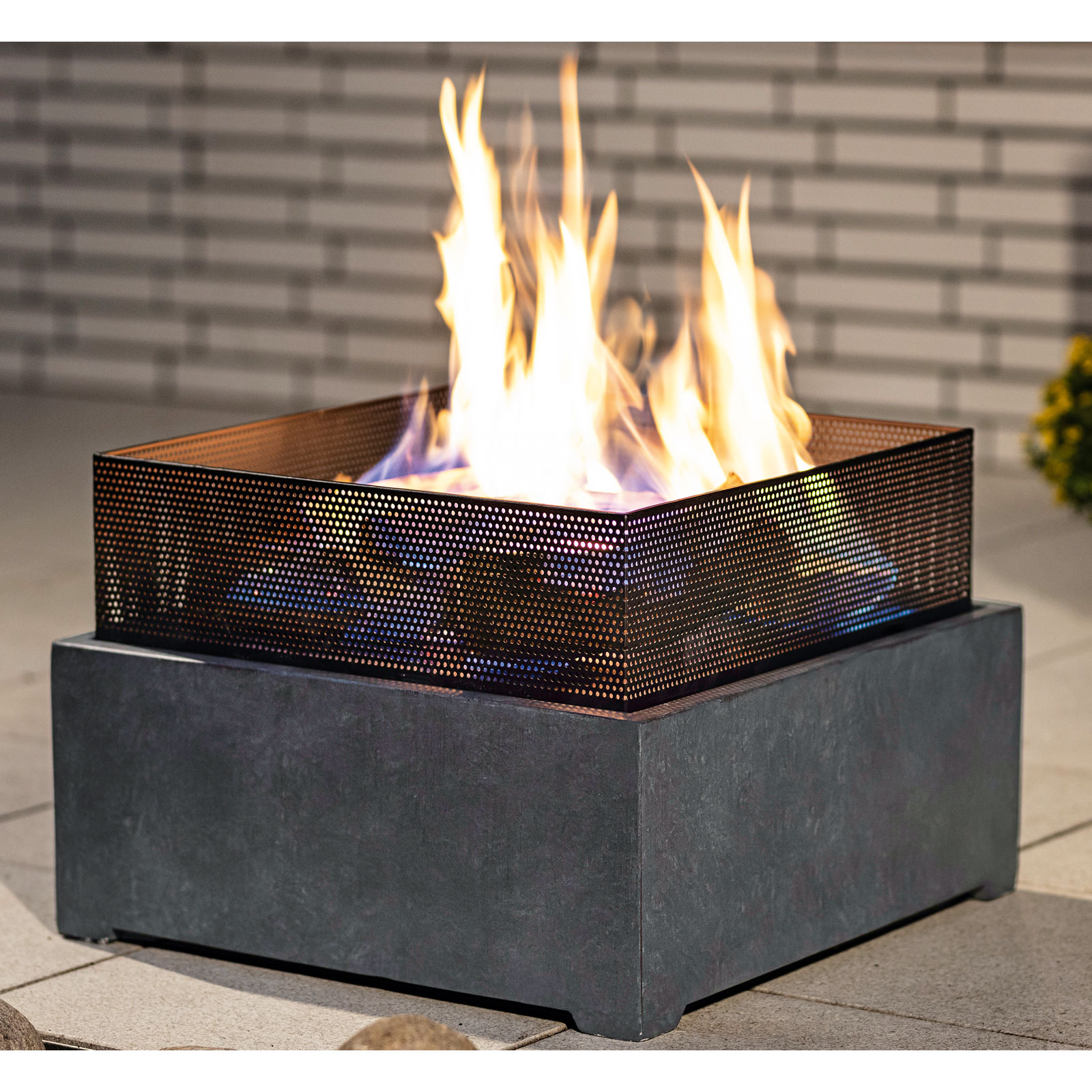 Rothmann Feuerschale Utrecht anthrazit 55 x 55 x 39 cm