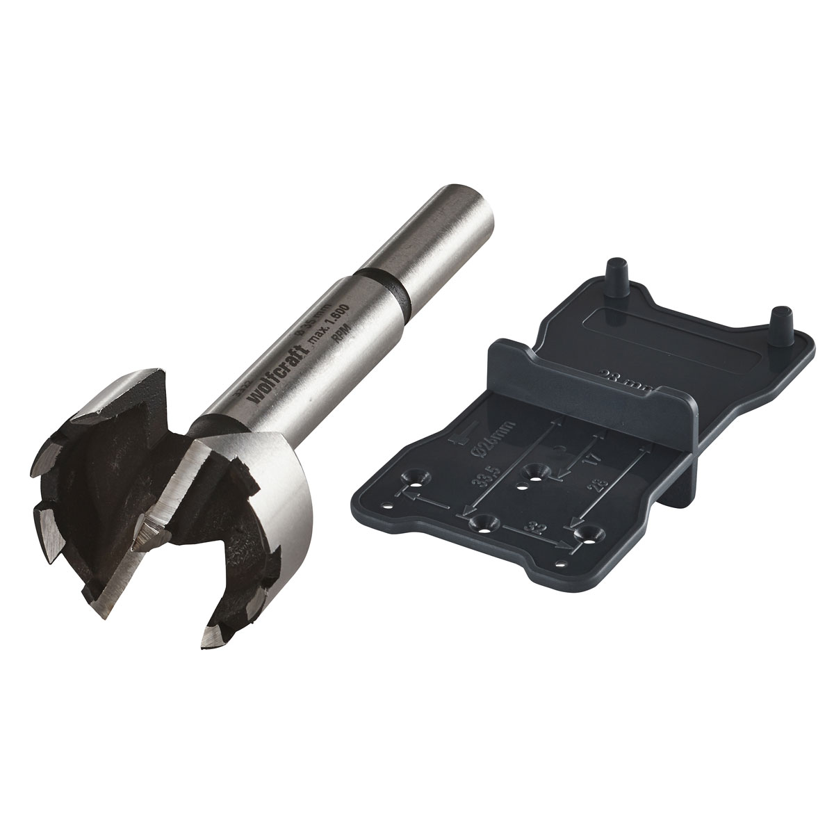 Wolfcraft  Forstnerbohrer-Set 2- teilig  Bild 1