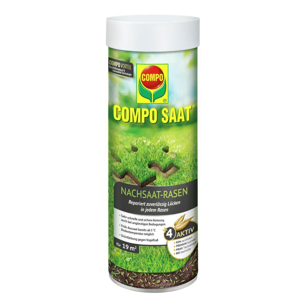 Compo SAAT Nachsaat-Rasen 380 g für 19 m²
