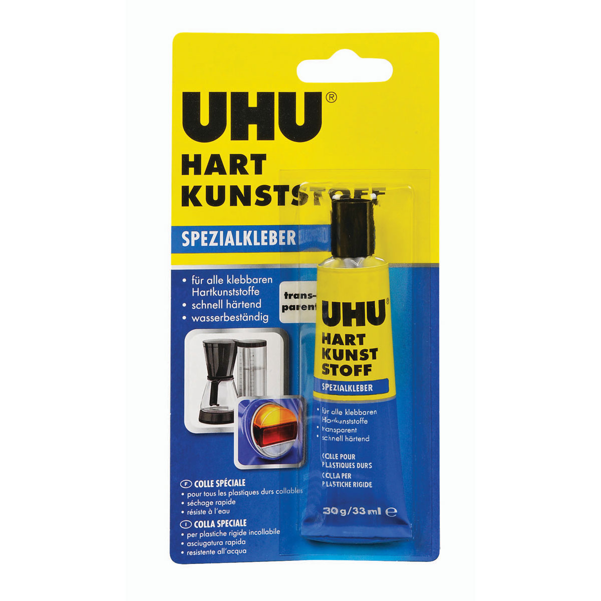 UHU  Spezialkleber Hart Kunststoff 30 g Bild 1