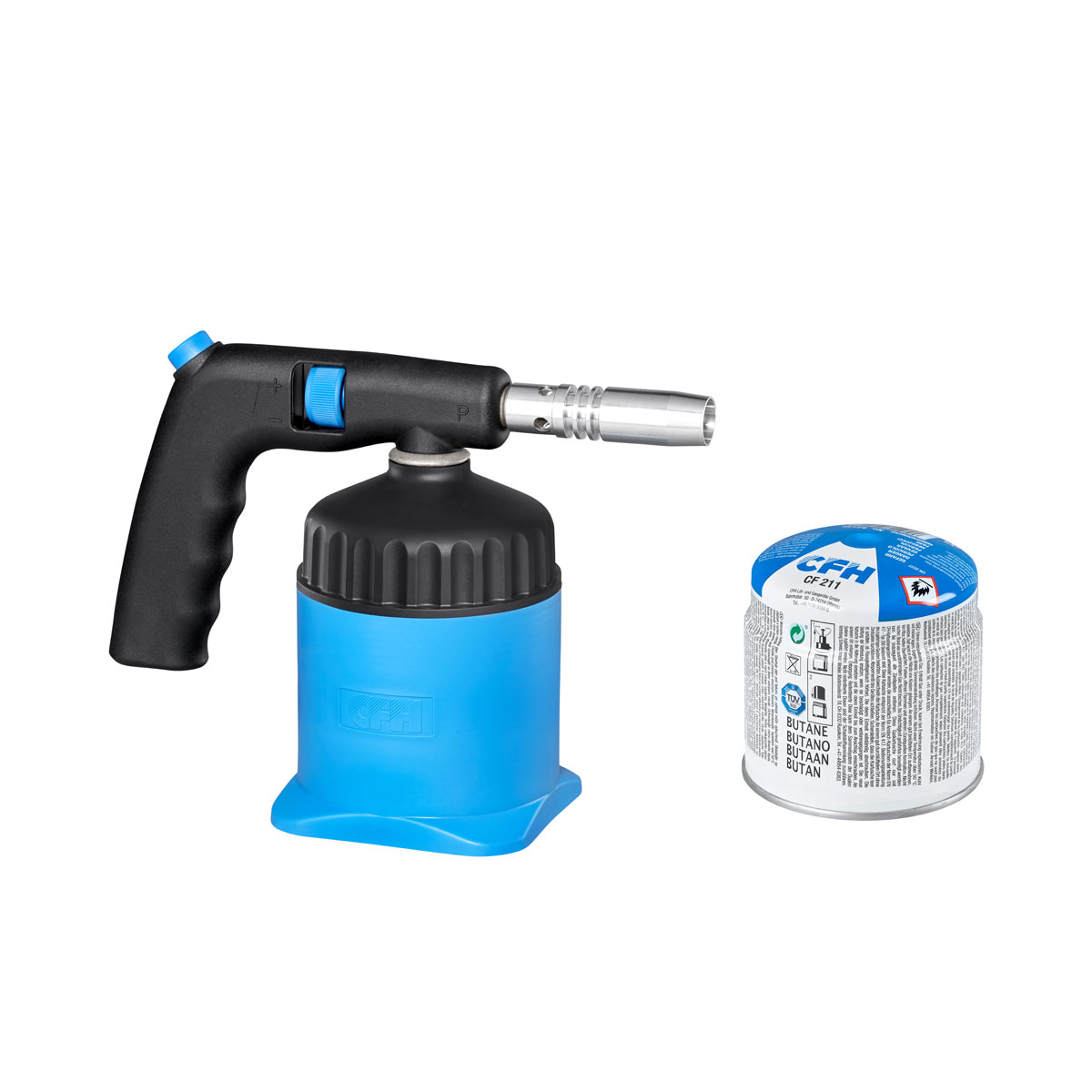 CFH Lötlampe Lötmeister PZ 5000 mit Kartusche