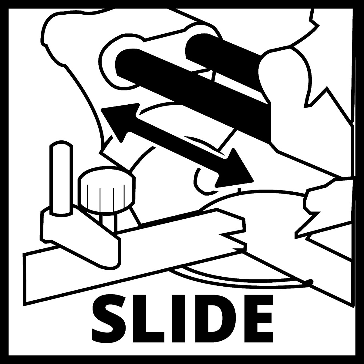 Einhell Zug-Kapp-Gehrungssäge TE-SM 2131 Dual Bild 9