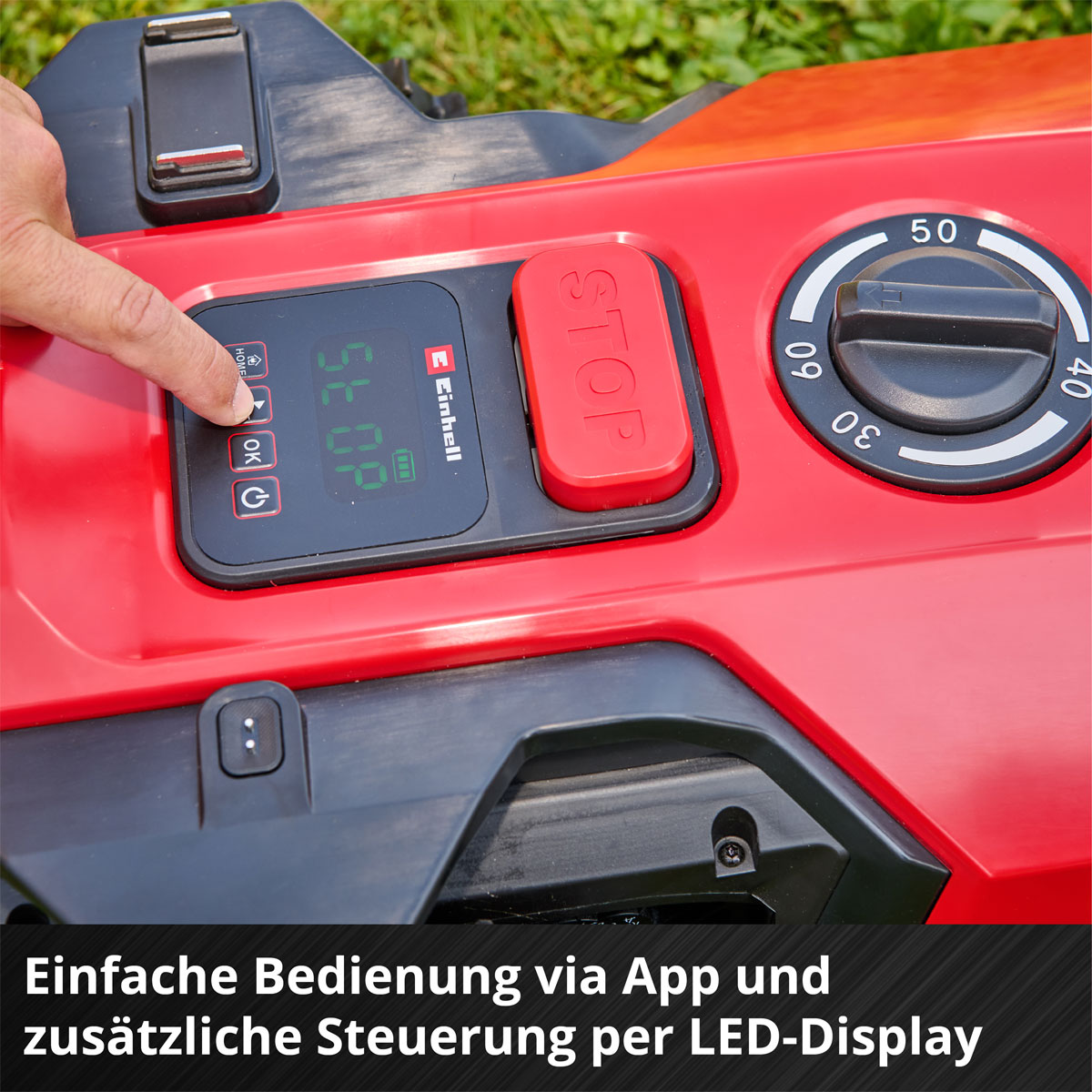 Einhell Mähroboter FREELEXO 500 inkl. Ladegerät und 2,5 Ah Plus Akku Bild 6