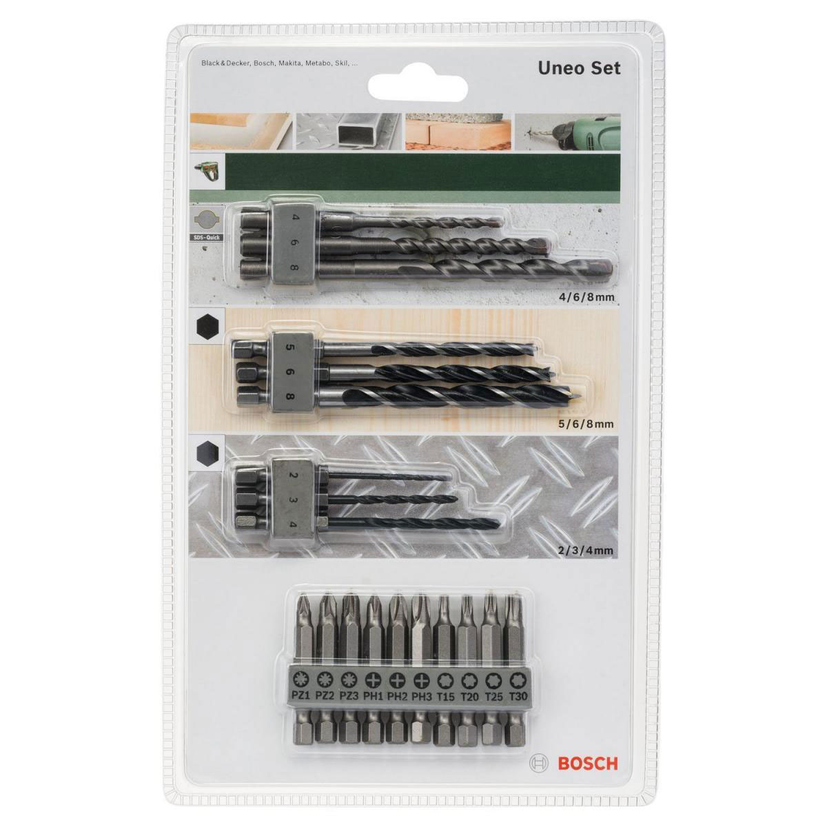 Bosch  DIY Uneo-Set 19- teilig  Bild 2