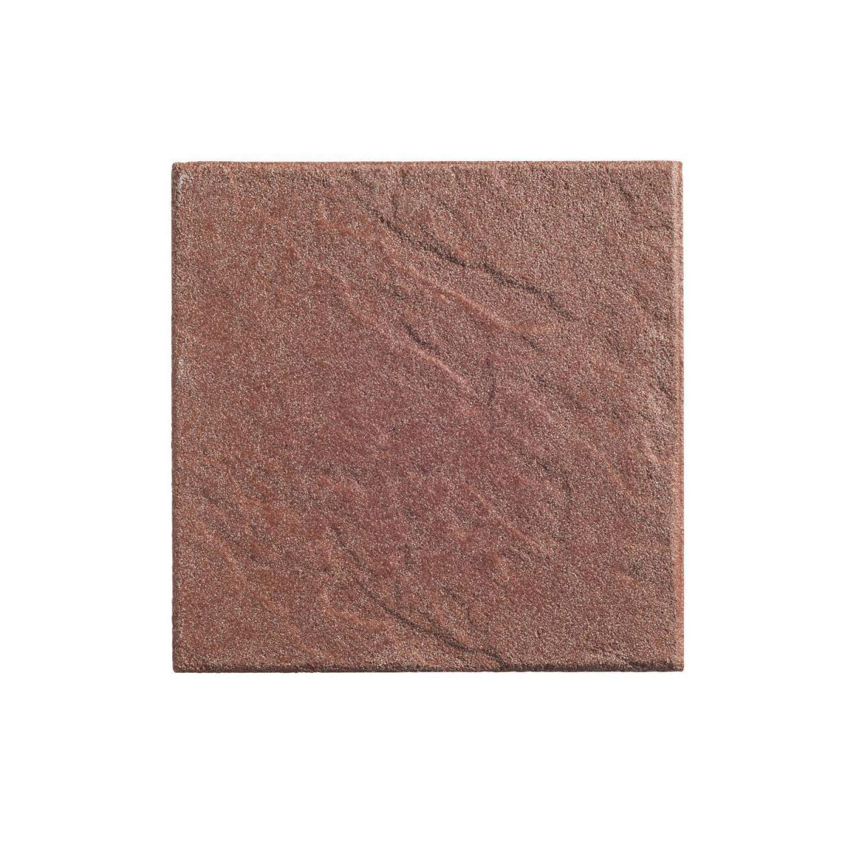 Diephaus Terrassenplatte No 1 Structure 40 x 40 x 4 cm Rot