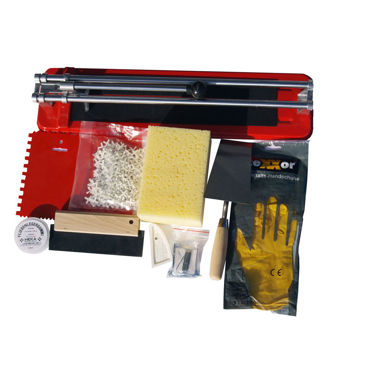 Krone Fliesenlege-Set 10-teilig