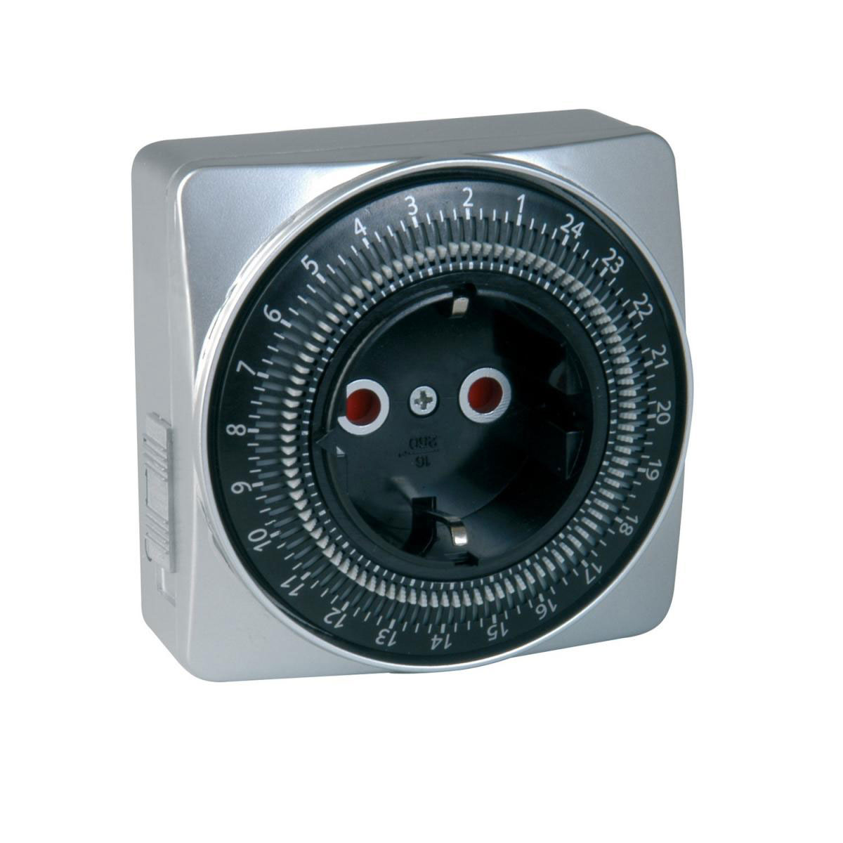 Tageszeitschaltuhr Silver-Line kompakt Bild 1