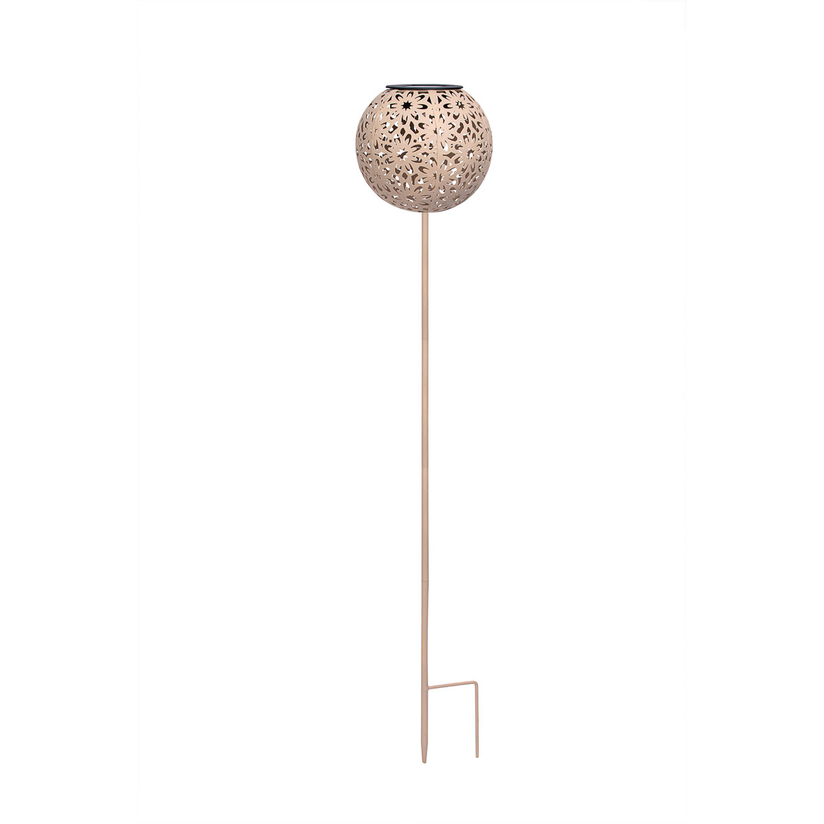 Flector Garten LED Solarspiess beige