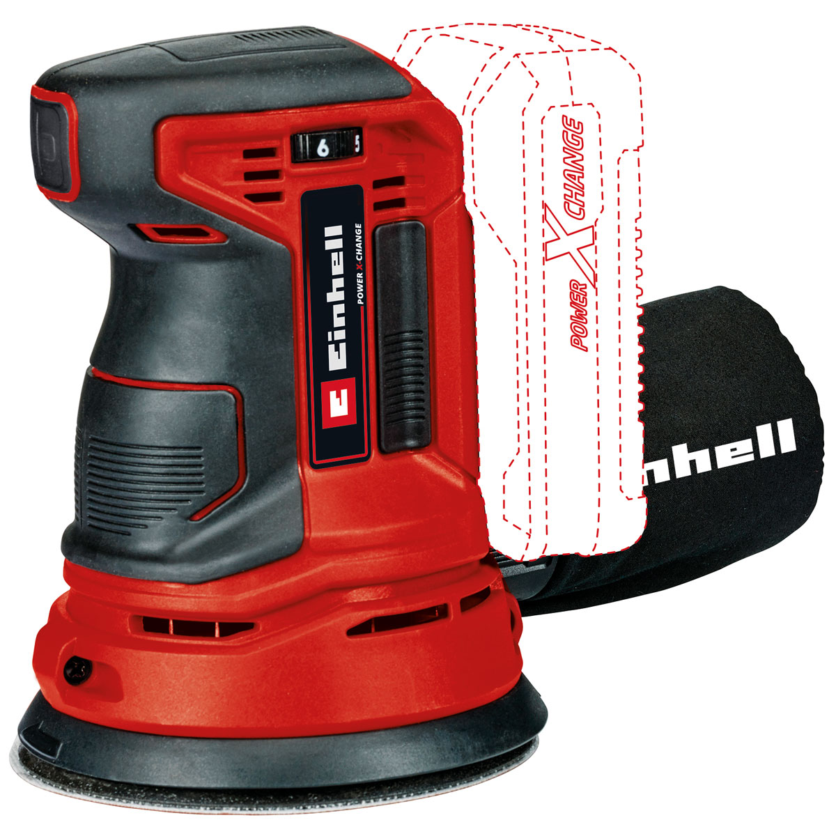 Einhell Akku-Exzenterschleifer TE-RS 18 LI-Solo Bild 1