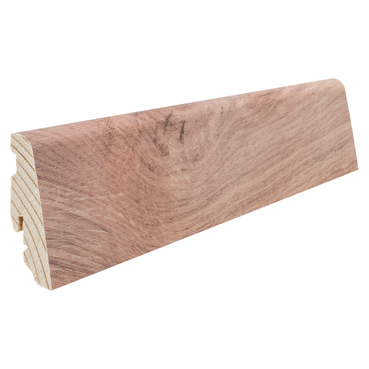 Living by Haro Sockelleiste Alba Eiche wasserresistent foliert 19 x 58 x 2200 mm