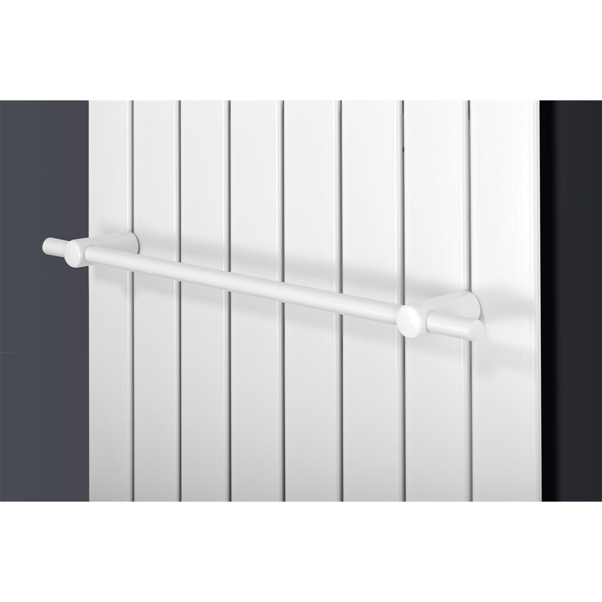 Ximax  Heizkörper Zubehör Handtuchstange gerade für Paneelheizkörper 520 mm Weiß Bild 2