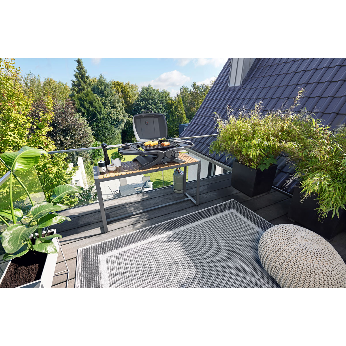 Haveson Balkon-Tisch Dresden BxHxT 138 x 75 x 42 cm Bild 7